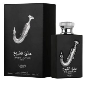 ISHQ AL SHUYUKH SILVER BY LATTAFA PRIDE EAU DE PARFUM NATURAL SPRAY 100ML