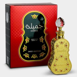 Jamila Perfume Oil - Exotic Spicy Floral Perfume For Women by Swiss Arabian 15ml