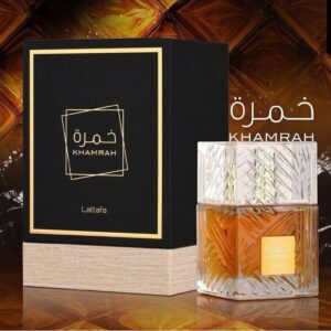 Khamrah Eau De Parfum 100ml By Lattafa Luxury Myrrh Resin boozy blend. Halaal