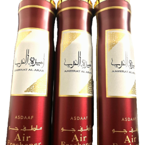 Ameerat Al Arab 300ml (pack of 3) By Asdaaf Air freshener Home And Car Spray